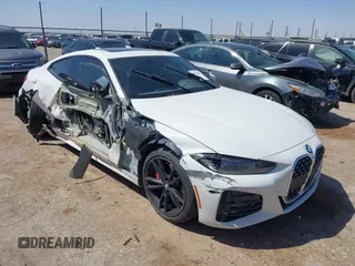2022 BMW 4 Series 430i with VIN WBA53AP0XNCJ97691, listed as a IAAI auction lot 41996470 with Not provided miles and . Bid and sale history available at DreamBid. Image 1.