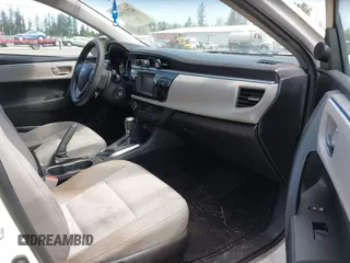 2016 Toyota Corolla L with VIN 2T1BURHE0GC525738, listed as a IAAI auction lot 42174966 with 122,208 mi miles and . Bid and sale history available at DreamBid. Image 5.