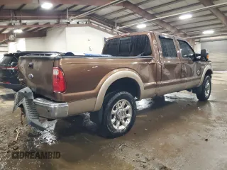 2011 Ford F-350 XL with VIN 1FT8W3BT3BEB87198, listed as a Copart auction lot 87457874 with 194,768 mi miles and Clean Title. Bid and sale history available at DreamBid. Image 3.