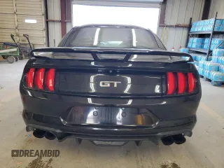 2018 Ford Mustang GT with VIN 1FA6P8CF0J5116524, listed as a Copart auction lot 45569095 with 71,050 mi miles and Salvage Title. Bid and sale history available at carsss.com. Image 6.