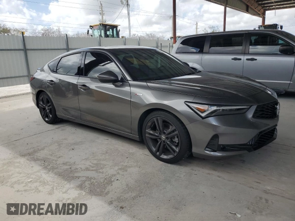 2024 Acura Integra w/A-Spec Package z VIN 19UDE4H3XRA022167, wystawiony jako Copart lot #51635605 z przebiegiem 6 350 mil mil oraz Szkoda całkowita • Salvage title. Historia ofert i sprzedaży dostępna na DreamBid. Obrazek 4.