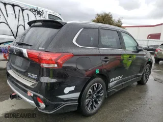 2018 Mitsubishi Outlander PHEV SEL with VIN JA4J24A59JZ029407, listed as a Copart auction lot 48948494 with 75,557 mi miles. Bid and sale history available at carsss.com. Image 3.