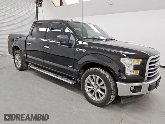 2017 Ford F-150 XL with VIN 1FTEW1CG6HKC59630, listed as a Copart auction lot 56535135 with 121,601 mi miles and Clean title. Bid and sale history available at DreamBid. Image 4.