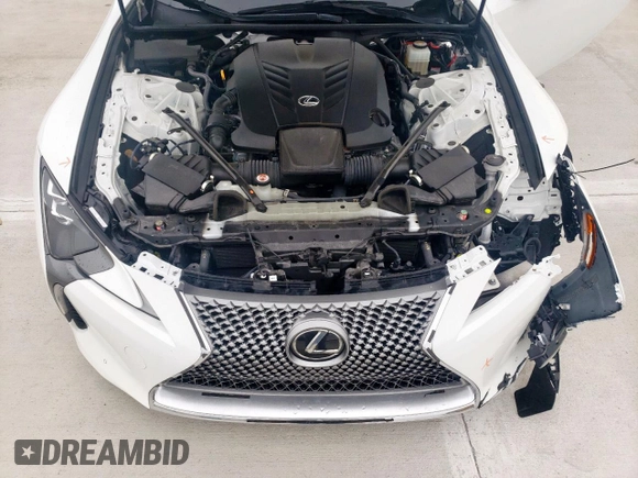 2021 Lexus LC 500h with VIN JTHBP5AY8MA104403, listed as a Copart auction lot 59272235 with 14,425 mi miles and Salvage title. Bid and sale history available at DreamBid. Image 11.