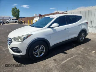 2017 Hyundai Santa Fe 2.4L with VIN 5NMZTDLB9HH031018, listed as a Copart auction lot 65750815 with 125,383 mi miles and Clean title. Bid and sale history available at DreamBid. Image 1.