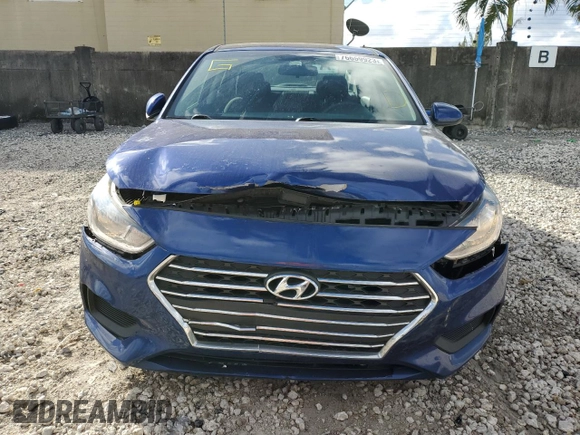 2021 Hyundai Accent SE with VIN 3KPC24A60ME130665, listed as a Copart auction lot 76659923 with 37,218 mi miles. Bid and sale history available at carsss.com. Image 5.