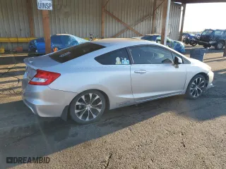 2013 Honda Civic Cpe Si with VIN 2HGFG4A57DH703363, listed as a Copart auction lot 54233375 with 269,506 mi miles and Clean Title. Bid and sale history available at carsss.com. Image 3.