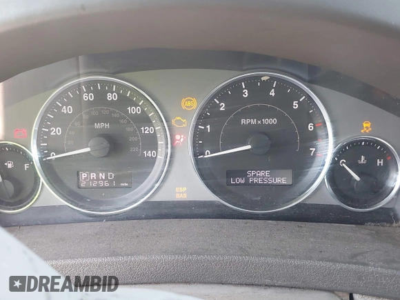 2010 Jeep Grand Cherokee Limited with VIN 1J4RR5GT6AC147699, listed as a IAAI auction lot 42118353 with 212,961 mi miles and . Bid and sale history available at DreamBid. Image 7.
