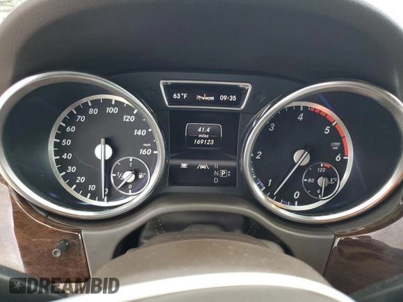 2013 Mercedes-Benz M 350 with VIN 4JGDA2EBXDA190017, listed as a Copart auction lot 45425185 with 169,123 mi miles and Clean Title. Bid and sale history available at carsss.com. Image 9.
