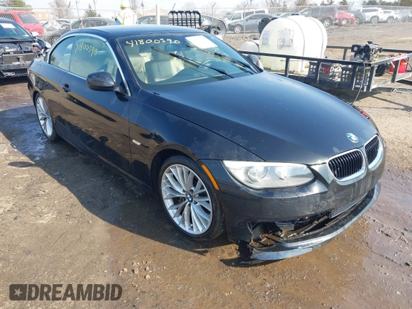 2011 BMW 3 Series 335i with VIN WBADX7C50BE581662, listed as a IAAI auction lot 41800590 with 118,547 mi miles and . Bid and sale history available at DreamBid. Image 1.