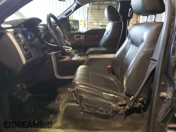 2010 Ford F-150 XL with VIN 1FTFW1EV8AFD85180, listed as a Copart auction lot 51038765 with 182,015 mi miles and Salvage Title. Bid and sale history available at carsss.com. Image 7.