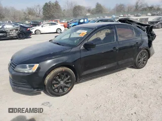 2016 Volkswagen Jetta Sedan 1.4T SE with VIN 3VWD67AJ3GM235545, listed as a Copart auction lot 48983525 with 151,455 mi miles and Salvage Title. Bid and sale history available at carsss.com. Image 1.