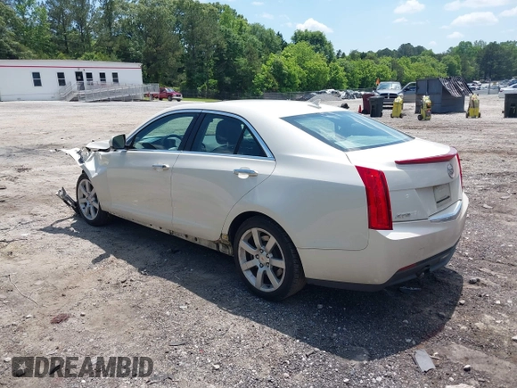 2014 Cadillac ATS Standard RWD with VIN 1G6AA5RA6E0171128, listed as a IAAI auction lot 42226859 with 90,308 mi miles and . Bid and sale history available at DreamBid. Image 3.