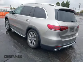 2022 Mercedes-Benz GLS with VIN 4JGFF5KE4NA747127, listed as a IAAI auction lot 41532980 with 47,798 mi miles. Bid and sale history available at carsss.com. Image 3.