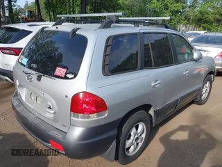 2006 Hyundai Santa Fe GLS with VIN KM8SC73D26U037877, listed as a IAAI auction lot 42180737 with 173,655 mi miles. Bid and sale history available at carsss.com. Image 4.