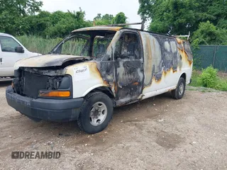 2004 Chevrolet Express Cargo with VIN 1GCGG29VX41203790, listed as a IAAI auction lot 42544137 with 95,779 mi miles and . Bid and sale history available at DreamBid. Image 2.