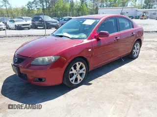 2009 Mazda 3 i Touring Value with VIN JM1BK32F791226842, listed as a IAAI auction lot 42073384 with 201,654 mi miles. Bid and sale history available at carsss.com. Image 2.