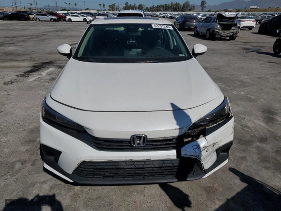 2022 Honda Civic Sedan EX with VIN JHMFE1F72NX000939, listed as a Copart auction lot 52257285 with 37,273 mi miles and Salvage Title. Bid and sale history available at carsss.com. Image 5.