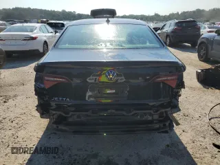 2024 Volkswagen Jetta S with VIN 3VW5M7BU8RM031765, listed as a Copart auction lot 63700505 with 40,808 mi miles and Clean title. Bid and sale history available at DreamBid. Image 6.