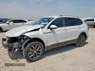 2023 Volkswagen Tiguan SE z VIN 3VV3B7AX7PM117286, wystawiony jako Copart lot #57418985 z przebiegiem 21 162 mil mil oraz Szkoda całkowita • Salvage title. Historia ofert i sprzedaży dostępna na DreamBid. Obrazek 1.