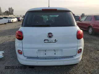 2014 FIAT 500L Easy with VIN ZFBCFABHXEZ002476, listed as a Copart auction lot 41791875 with 205,093 mi miles and Salvage Title. Bid and sale history available at carsss.com. Image 6.