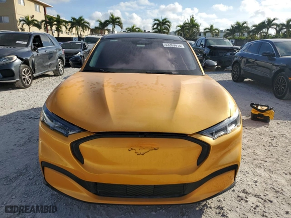 2022 Ford Mustang Mach-E Premium with VIN 3FMTK3RM1NMA56723, listed as a Copart auction lot 43269015 with NaN miles and Salvage Title. Bid and sale history available at carsss.com. Image 5.
