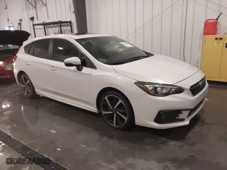 2022 Subaru Impreza Sport with VIN 4S3GTAM60N3728269, listed as a IAAI auction lot 41486297 with 36,293 mi miles. Bid and sale history available at carsss.com. Image 1.
