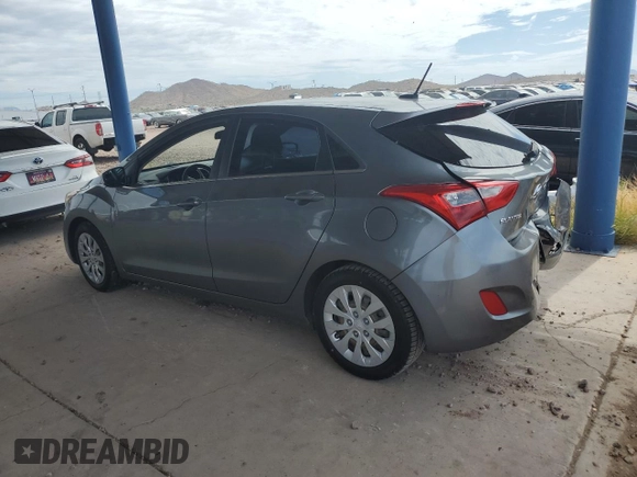 2017 Hyundai Elantra GT with VIN KMHD35LH8HU368885, listed as a Copart auction lot 60542614 with 117,212 mi miles and Salvage Title. Bid and sale history available at carsss.com. Image 2.
