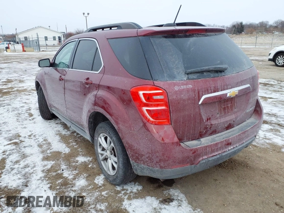 2016 Chevrolet Equinox LT with VIN 2GNALCEK4G6316453, listed as a IAAI auction lot 41602383 with 141,983 mi miles and . Bid and sale history available at carsss.com. Image 3.
