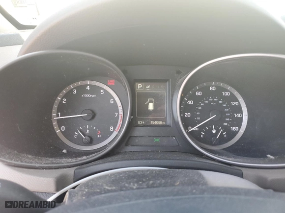 2018 Hyundai Santa Fe Sport 2.4L with VIN 5NMZTDLB1JH052838, listed as a Copart auction lot 48635265 with 154,068 mi miles and Clean Title. Bid and sale history available at carsss.com. Image 9.