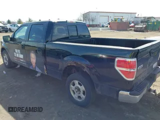 2009 Ford F-150 XL with VIN 1FTPW12V89FB42814, listed as a IAAI auction lot 41831105 with 234,982 mi miles. Bid and sale history available at carsss.com. Image 3.