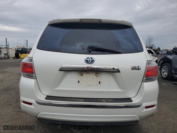 2013 Toyota Highlander Hybrid with VIN JTEBC3EH3D2013086, listed as a Copart auction lot 46337215 with 245,439 mi miles and Clean Title. Bid and sale history available at carsss.com. Image 6.