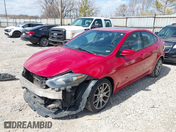 2014 Dodge Dart SXT with VIN 1C3CDFBB2ED667871, listed as a IAAI auction lot 41882369 with 177,162 mi miles. Bid and sale history available at carsss.com. Image 18.