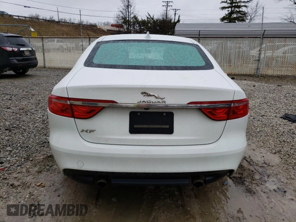 2018 Jaguar XF 25t Premium with VIN SAJBJ4FX7JCY69293, listed as a Copart auction lot 45452543 with 27,380 mi miles. Bid and sale history available at carsss.com. Image 6.