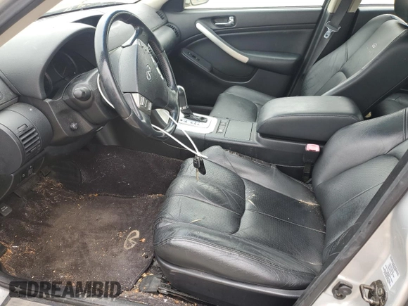 2006 Infiniti G35 z VIN JNKCV51F86M601459, wystawiony jako Copart lot #58313895 z przebiegiem Nie podano mil oraz Czysty tytuł • Clean title. Historia ofert i sprzedaży dostępna na DreamBid. Obrazek 7.