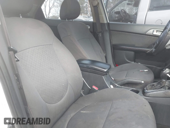 2012 Kia Forte SX with VIN KNAFW4A35C5580407, listed as a IAAI auction lot 41766933 with 203,081 mi miles. Bid and sale history available at carsss.com. Image 5.