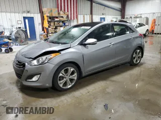 2013 Hyundai Elantra GT with VIN KMHD35LE3DU088713, listed as a Copart auction lot 72042124 with 116,324 mi miles and Salvage Title. Bid and sale history available at carsss.com. Image 1.