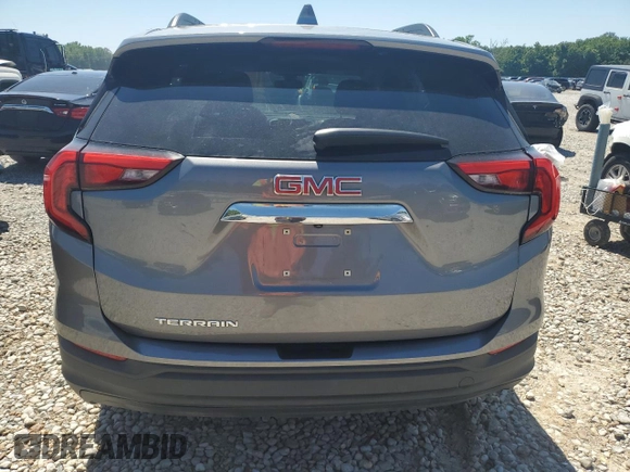 2020 GMC Terrain SLE with VIN 3GKALMEV1LL294852, listed as a Copart auction lot 57992155 with 41,365 mi miles and Salvage title. Bid and sale history available at DreamBid. Image 6.