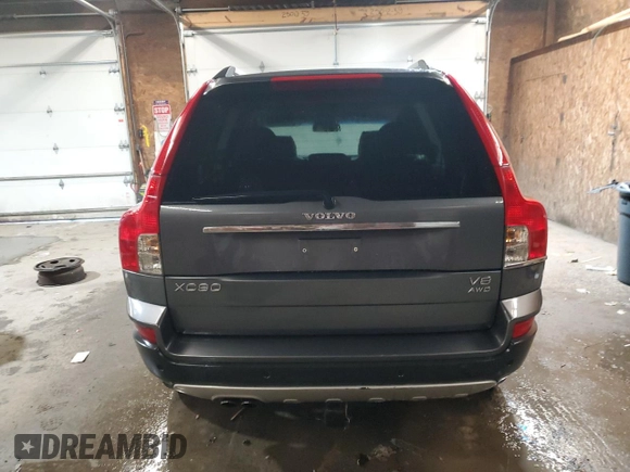 2008 Volvo XC90 V8 with VIN YV4CZ852181480516, listed as a Copart auction lot 43192595 with 177,967 mi miles and Salvage Title. Bid and sale history available at carsss.com. Image 6.