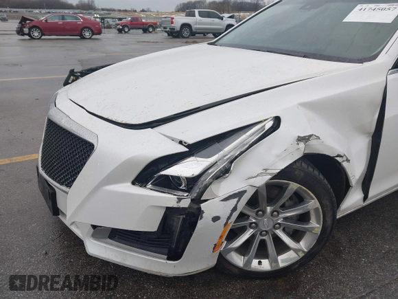 2017 Cadillac CTS Luxury AWD with VIN 1G6AX5SS6H0144758, listed as a IAAI auction lot 41745057 with 83,052 mi miles and . Bid and sale history available at DreamBid. Image 6.