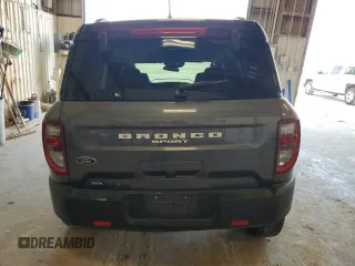 2023 Ford Bronco Sport Badlands z VIN 3FMCR9D92PRE24754, wystawiony jako Copart lot #52708375 z przebiegiem 28 807 mil mil oraz Szkoda całkowita • Salvage title. Historia ofert i sprzedaży dostępna na DreamBid. Obrazek 6.