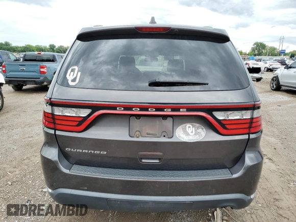 2014 Dodge Durango SXT with VIN 1C4RDHAG1EC405666, listed as a Copart auction lot 55216455 with 171,264 mi miles and Clean Title. Bid and sale history available at carsss.com. Image 6.