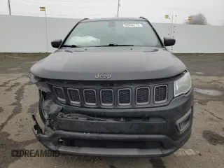 2021 Jeep Compass 80th Anniversary with VIN 3C4NJDEB0MT594957, listed as a Copart auction lot 88658715 with 87,360 mi miles and Salvage title. Bid and sale history available at DreamBid. Image 5.