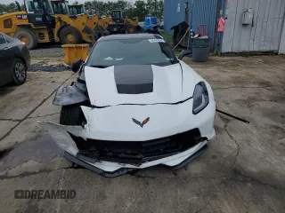 2015 Chevrolet Corvette Z51 2LT with VIN 1G1YK2D74F5118136, listed as a Copart auction lot 66483294 with 47,256 mi miles and Salvage Title. Bid and sale history available at carsss.com. Image 5.