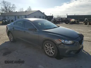 2015 Mazda 6 i Sport with VIN JM1GJ1U68F1163109, listed as a Copart auction lot 42489315 with 170,147 mi miles and Salvage Title. Bid and sale history available at DreamBid. Image 4.