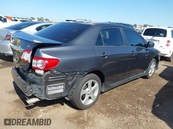 2011 Toyota Corolla L with VIN 2T1BU4EE8BC610326, listed as a IAAI auction lot 41953866 with 148,150 mi miles. Bid and sale history available at carsss.com. Image 4.