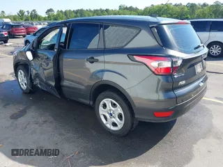 2018 Ford Escape S with VIN 1FMCU0F74JUA33207, listed as a IAAI auction lot 42051496 with 80,130 mi miles. Bid and sale history available at carsss.com. Image 3.