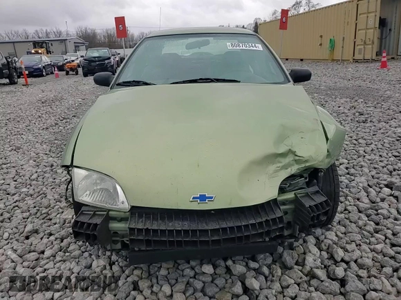 2002 Chevrolet Cavalier with VIN 1G1JC524727177110, listed as a Copart auction lot 80870344 with 109,034 mi miles and Salvage Title. Bid and sale history available at carsss.com. Image 11.
