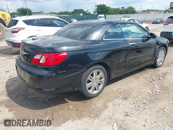 2008 Chrysler Sebring Limited z VIN 1C3LC65M38N197073, wystawiony jako IAAI lot #42142490 z przebiegiem 163 580 mil mil oraz . Historia ofert i sprzedaży dostępna na DreamBid. Obrazek 4.