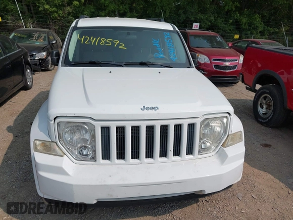 2012 Jeep Liberty Sport with VIN 1C4PJMAK7CW151132, listed as a IAAI auction lot 42418592 with 203,200 mi miles and . Bid and sale history available at DreamBid. Image 6.
